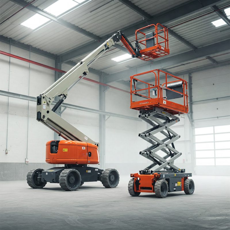 Różne typy podestów ruchomych dostosowane do pracy na wysokości – wynajemsprzetu24.pl