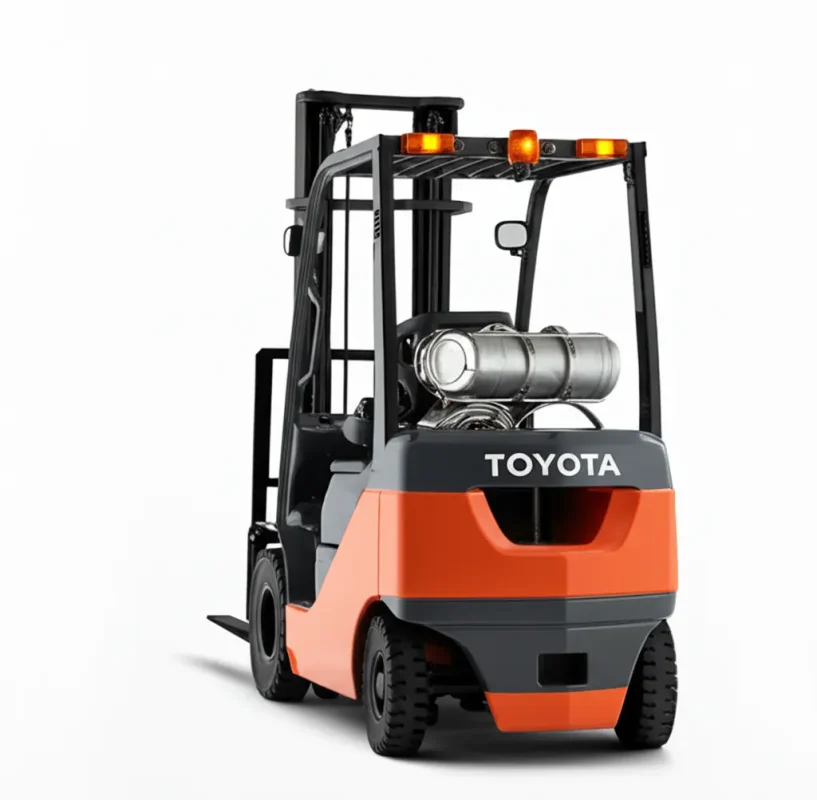 Toyota 02-8FGF15 wózek widłowy (tył) – wynajem na wynajemsprzetu24.pl