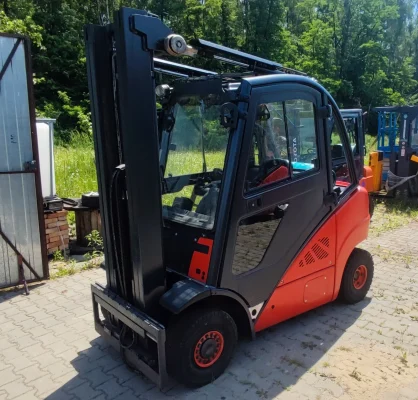 Linde H25D wózek widłowy diesel 2,5 t na wynajem w Trzebini – WynajemSprzętu24 Małopolska